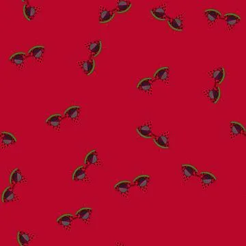 Seamless pattern carnival party glasses cartoon vector Stock Illustration