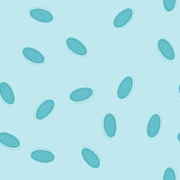 Seamless pattern carpet chair mat cartoon vector Stock Illustration
