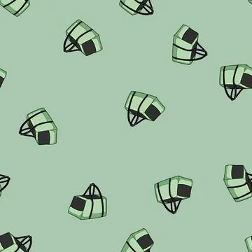 Seamless pattern carry pet travel carrier cartoon vector Stock Illustration