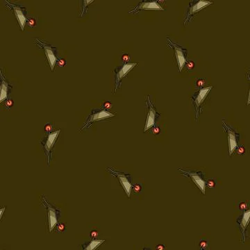 Seamless pattern carry wheelbarrow cartoon vector Stock Illustration