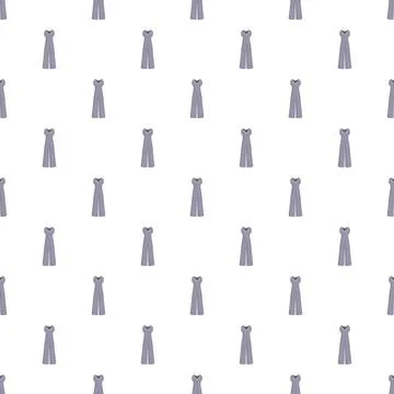 Seamless pattern with cartoon jumpsuits and rompers Stock Illustration