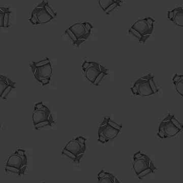 Seamless pattern case luggage bag cartoon vector 库存插图