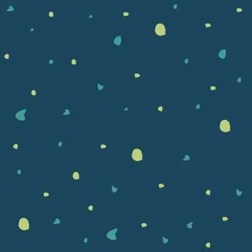 Seamless pattern. Casual polka dot texture. Stylish doodle Illustrazione stock