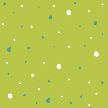 Seamless pattern. Casual polka dot texture. Stylish doodle Stock Illustration