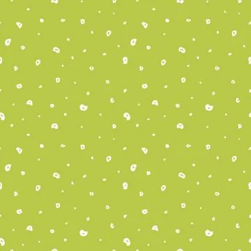 Seamless pattern. Casual polka dot texture. Stylish doodle Stock Illustration