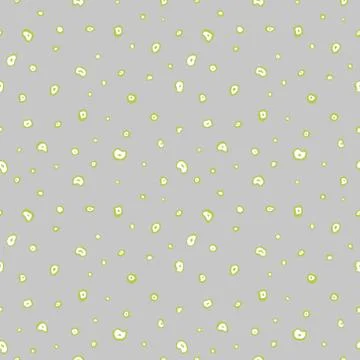 Seamless pattern. Casual polka dot texture. Stylish doodle Stock Illustration