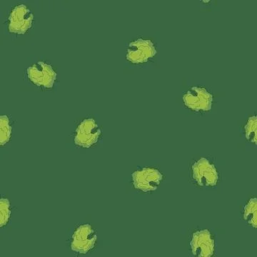 Seamless pattern cbd weed bud cartoon vector Stock Illustration