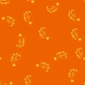 Seamless pattern celestial shooting star space cartoon vector Illustrazione stock