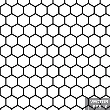 Seamless pattern. Cells. The bee hive. Texture. For your design. イラスト素材
