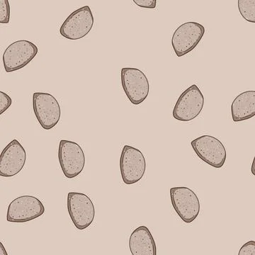 Seamless pattern cellulose biodegradable kitchen sponge cartoon vector Stock Illustration