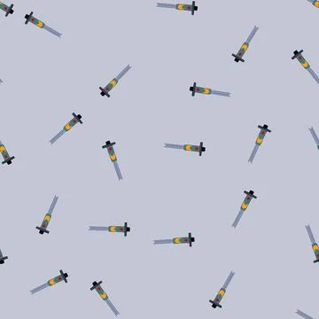Seamless pattern cement brick chisel cartoon vector Stock Illustration
