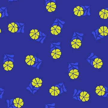 Seamless pattern ceremony floral arch cartoon vector Stock Illustration