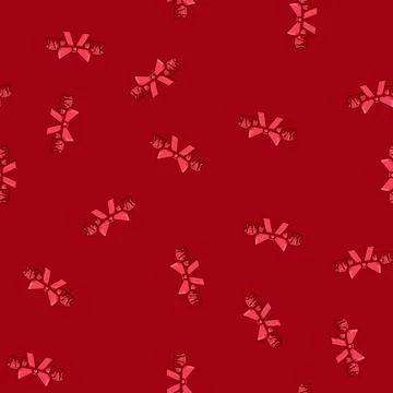 Seamless pattern ceremony garter wedding cartoon vector Stock Illustration