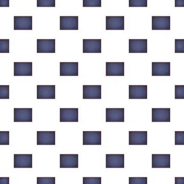 Seamless pattern of chalkboard rectangles on white background Stock Illustration