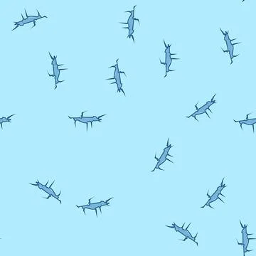 Seamless pattern champagne ice crack cartoon vector Stock Illustration