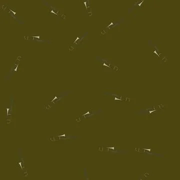 Seamless pattern champagne trombone cartoon vector Stockillustratie