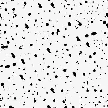 Seamless pattern with chaotic confetti. Stock Illustration