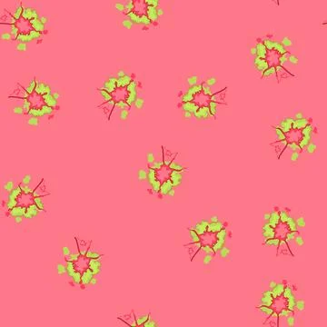 Seamless pattern chaotic paint splatters cartoon vector 스톡 일러스트