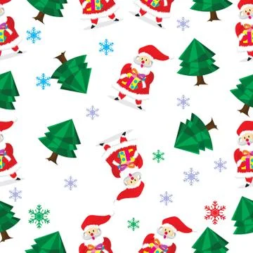 Seamless Pattern character design Mascot  Illustrazione stock