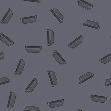 Seamless pattern charge wireless charger cartoon vector Illustrazione stock