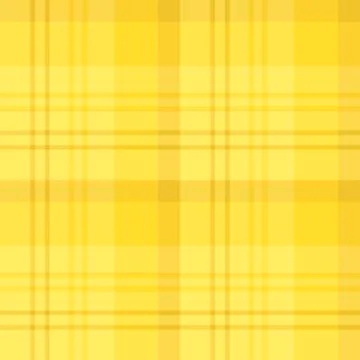 Seamless pattern in charming yellow colors for plaid, fabric, textile, clothe Stock Illustration