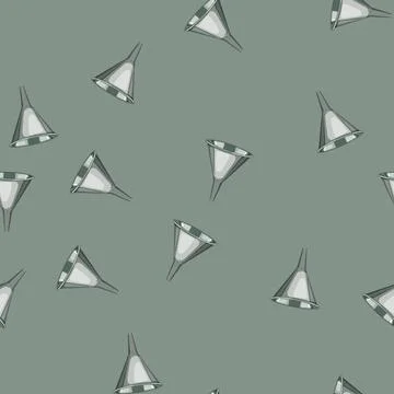Seamless pattern chart funnel business cartoon vector Stockillustratie