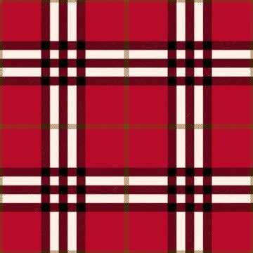 Seamless pattern check plaid fabric texture. Scottish cage. Scottish checkered b Stock Illustration