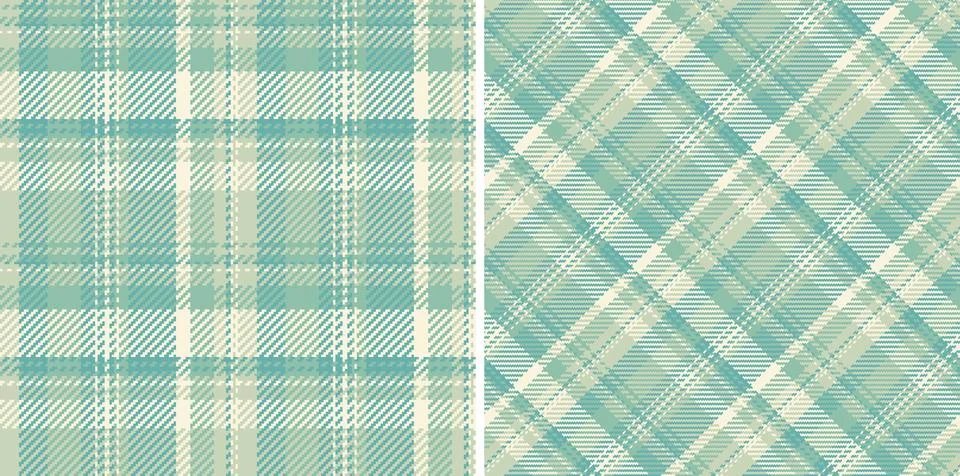 Seamless pattern check of plaid vector tartan with a background textile tex.. Illustrazione stock