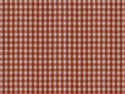 A seamless pattern of checkered fabric red and white texture Stock Photos