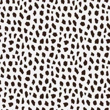 Seamless pattern with cheetah skin Stockillustratie