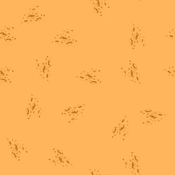 Seamless pattern chewy cookie crumb cartoon vector 库存插图