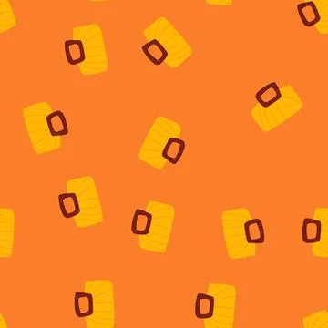Seamless pattern chic clutch bag cartoon vector 库存插图