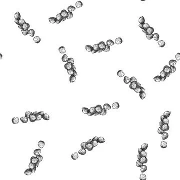 Seamless pattern chickpea hummus food sketch hand drawn 스톡 일러스트