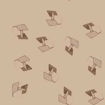 Seamless pattern child kid chair cartoon vector Stock Illustration