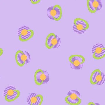 Seamless pattern child pacifier baby cartoon vector Stock Illustration