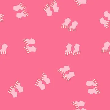 Seamless pattern children toddler socks cartoon vector 스톡 일러스트