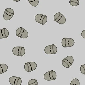 Seamless pattern chivalry knight helmet cartoon vector Иллюстрация