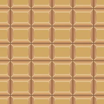 Seamless pattern with chocolate texture Stock Illustration