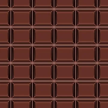 Seamless pattern with chocolate texture Stock Illustration