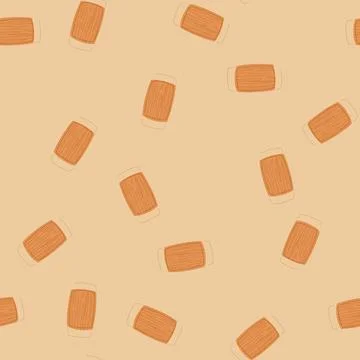 Seamless pattern chop chopping board cartoon vector Stock Illustration