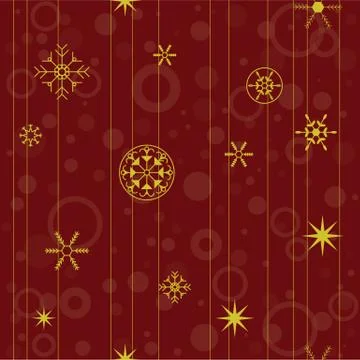 Seamless pattern for Christmas card. Stock Illustration