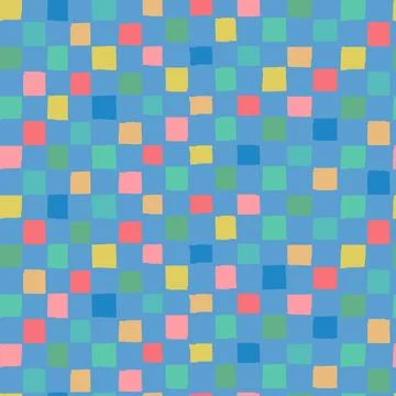 Seamless pattern in Christmas color combinations for surface design and oth.. Stock Illustration