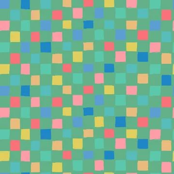 Seamless pattern in Christmas color combinations for surface design and oth.. Stock Illustration