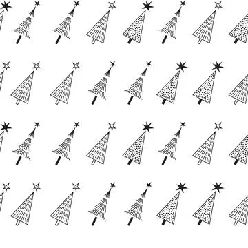 Seamless pattern for Christmas on a white background with elements Christma.. イラスト素材