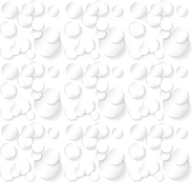 Seamless Pattern. Circle Abstract Art Background. Vector Illustr Illustrazione stock