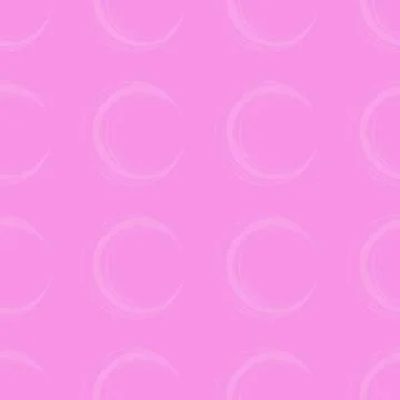 Seamless pattern with circle brush strokes イラスト素材