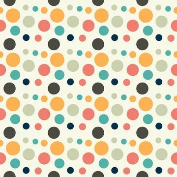 Seamless pattern circle geometric shape design of abstract texture backgrou.. イラスト素材