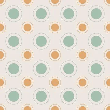 Seamless pattern circle geometric shape design of abstract texture backgrou.. 스톡 일러스트