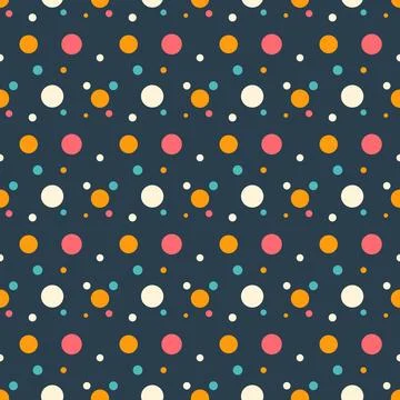 Seamless pattern circle geometric shape design of abstract texture backgrou.. イラスト素材