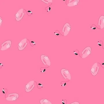 Seamless pattern circle inflatable ring cartoon vector Stockillustratie
